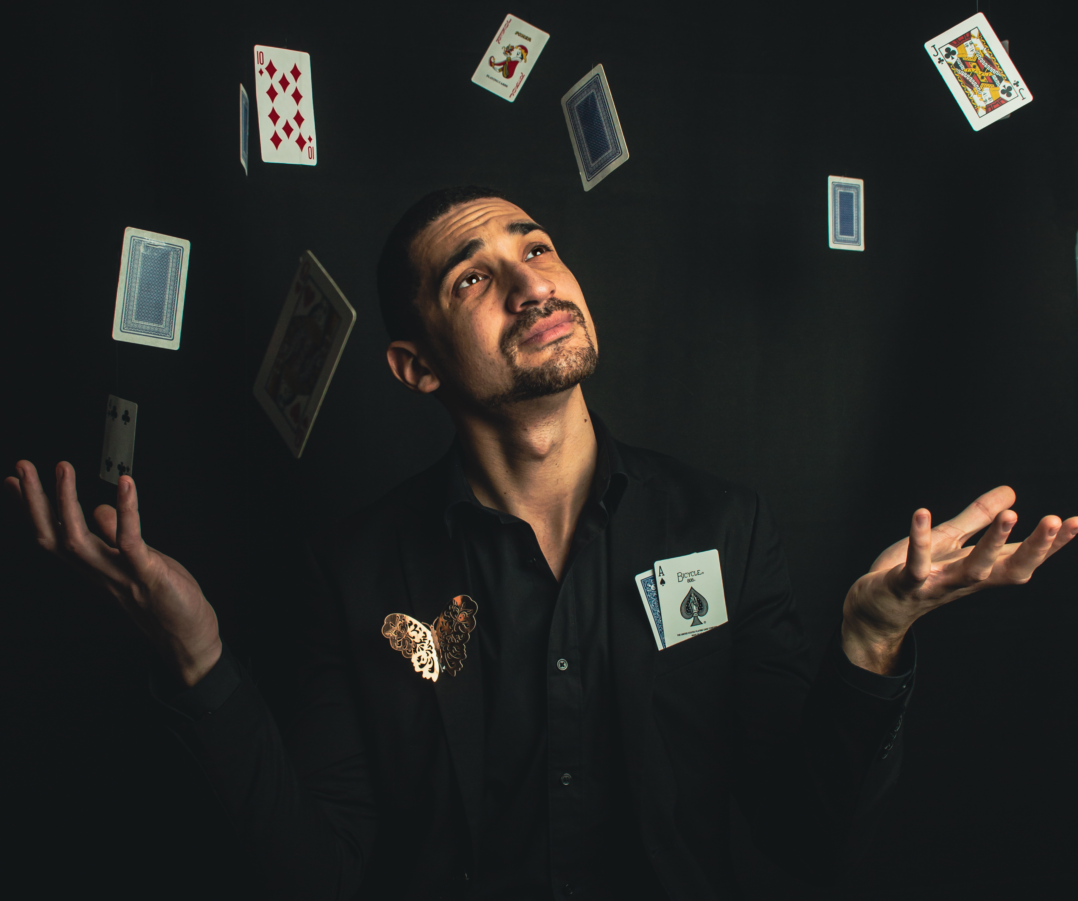 Magic Flo en prestation lors d'un événement